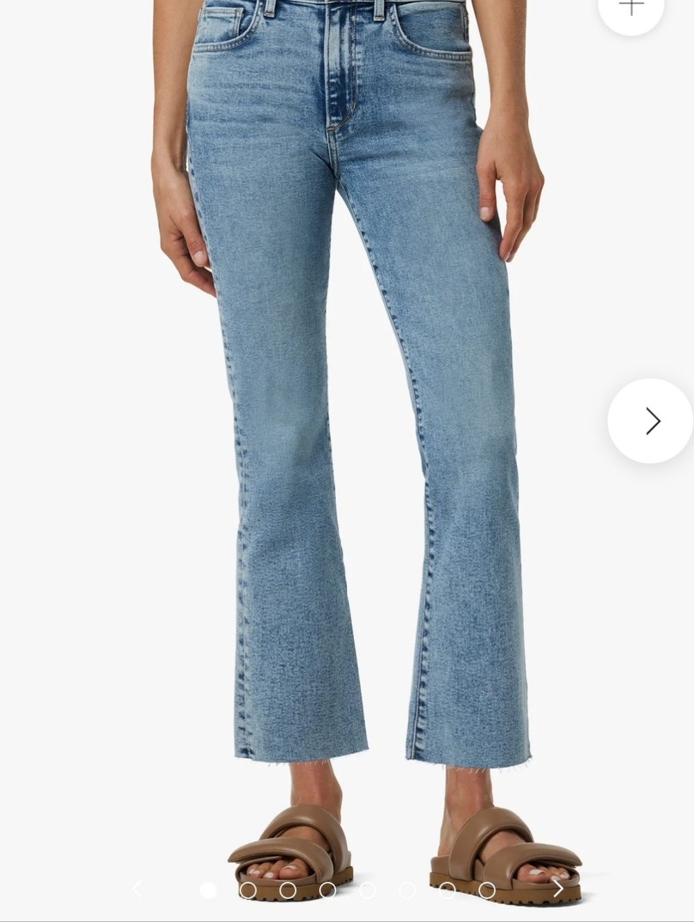 Joe's Jeans The Callie High-rise Cropped Boot. Size 29